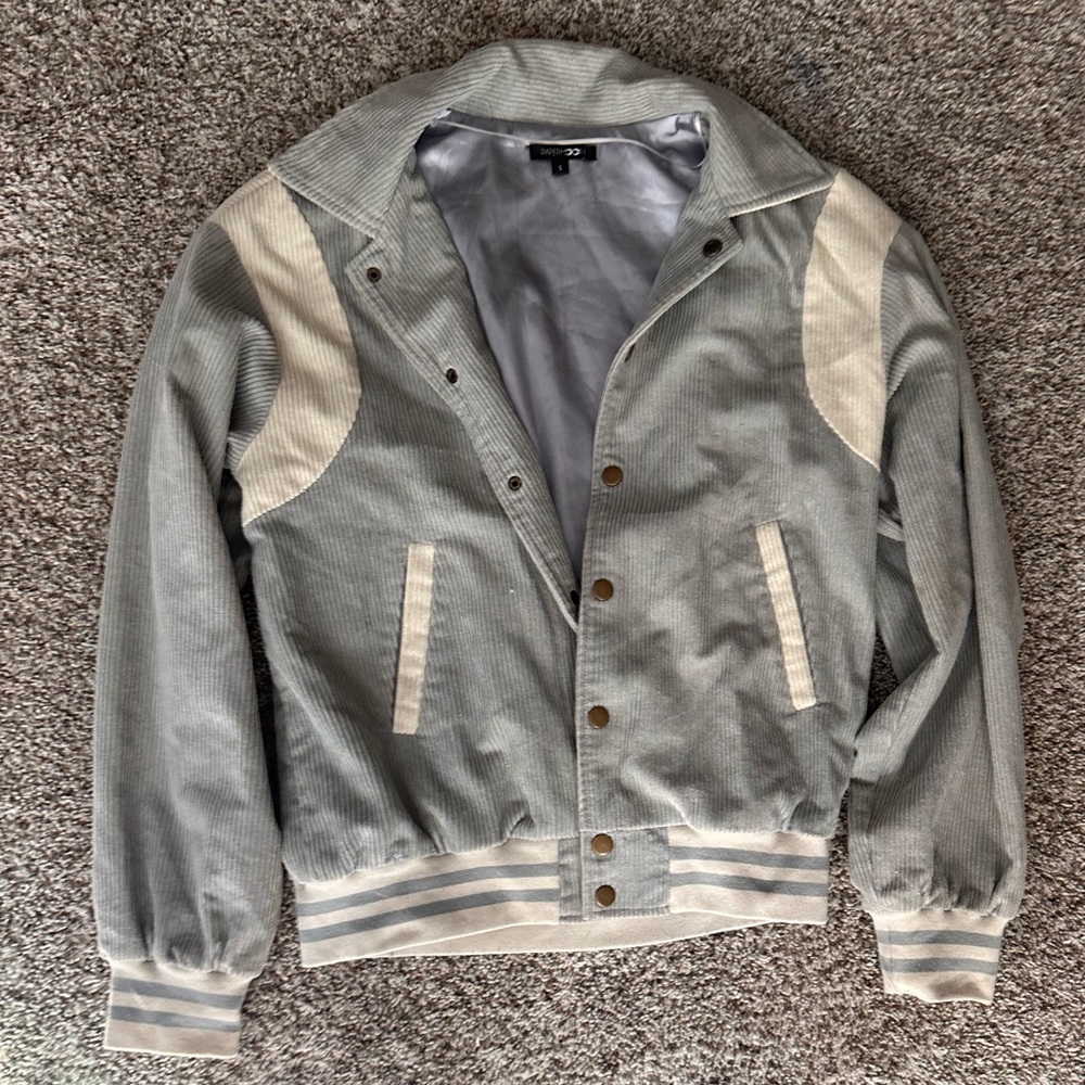 Grey corduroy variety jacket